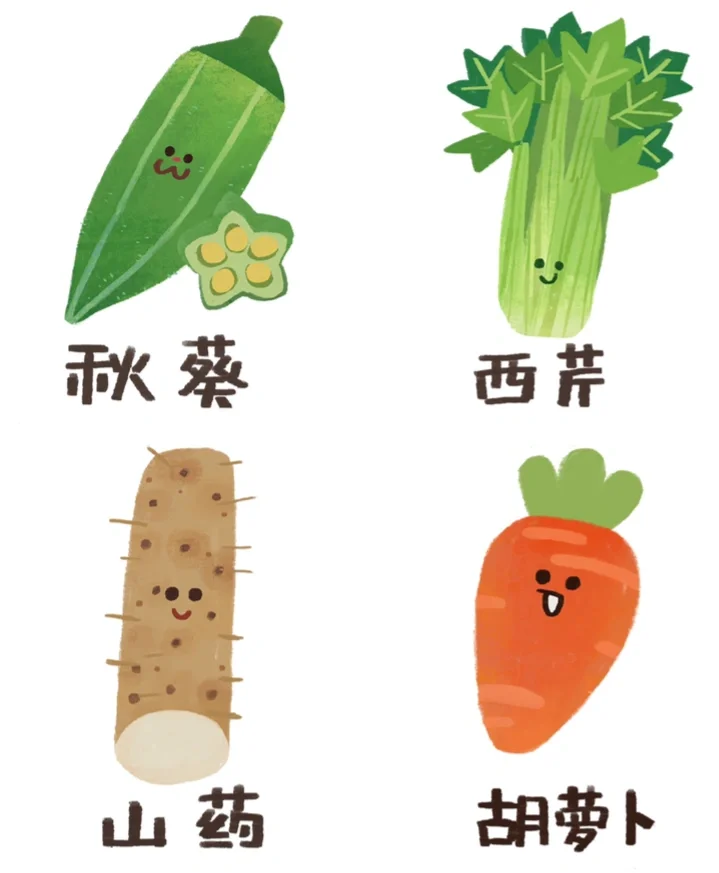 蔬菜合集|每天都要多吃蔬菜哦?