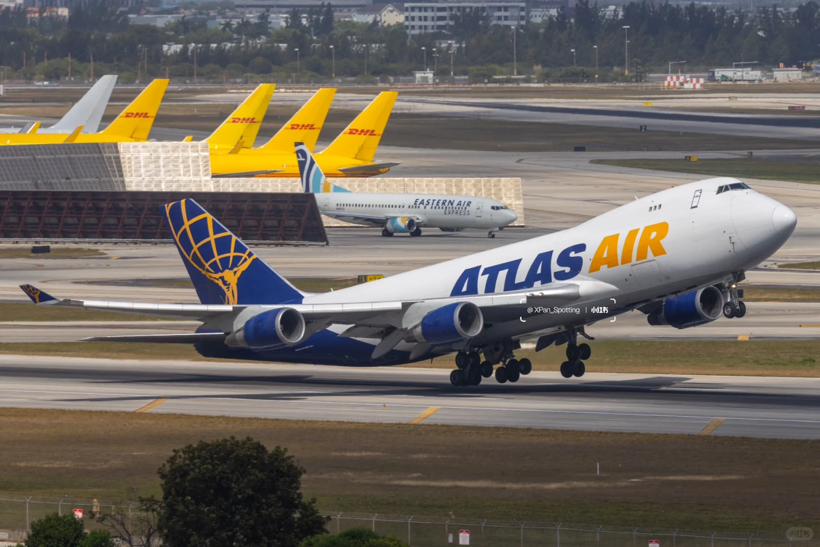 论起飞气势｜我只服波音744｜永远的空中女王