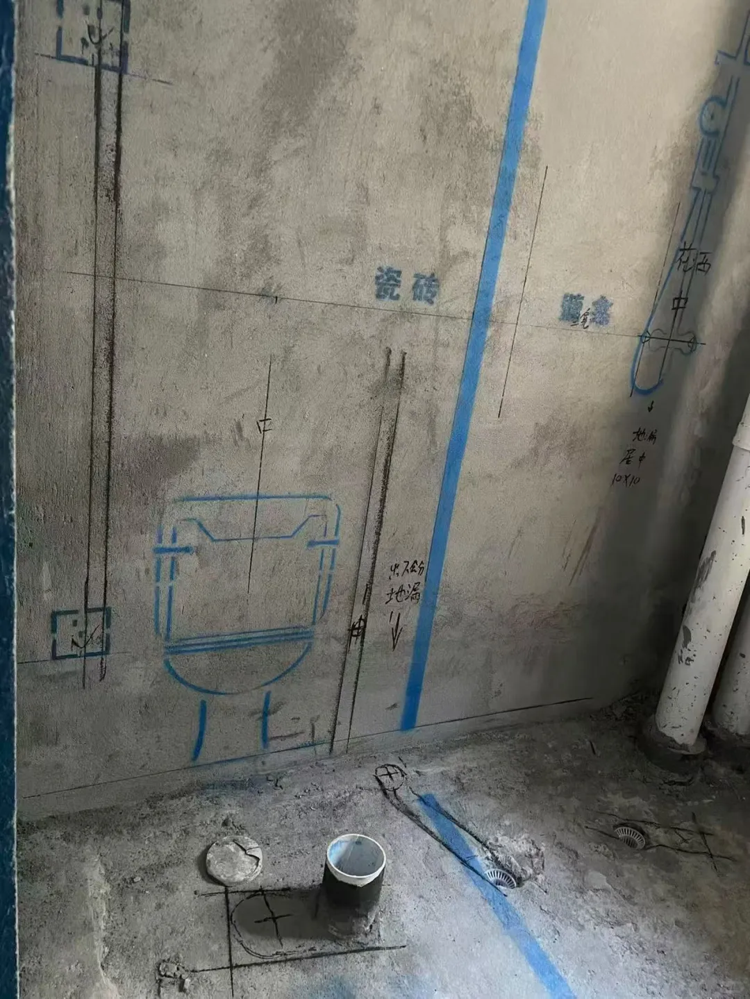 福州晋安区榕发揽湖郡⚡水电放样