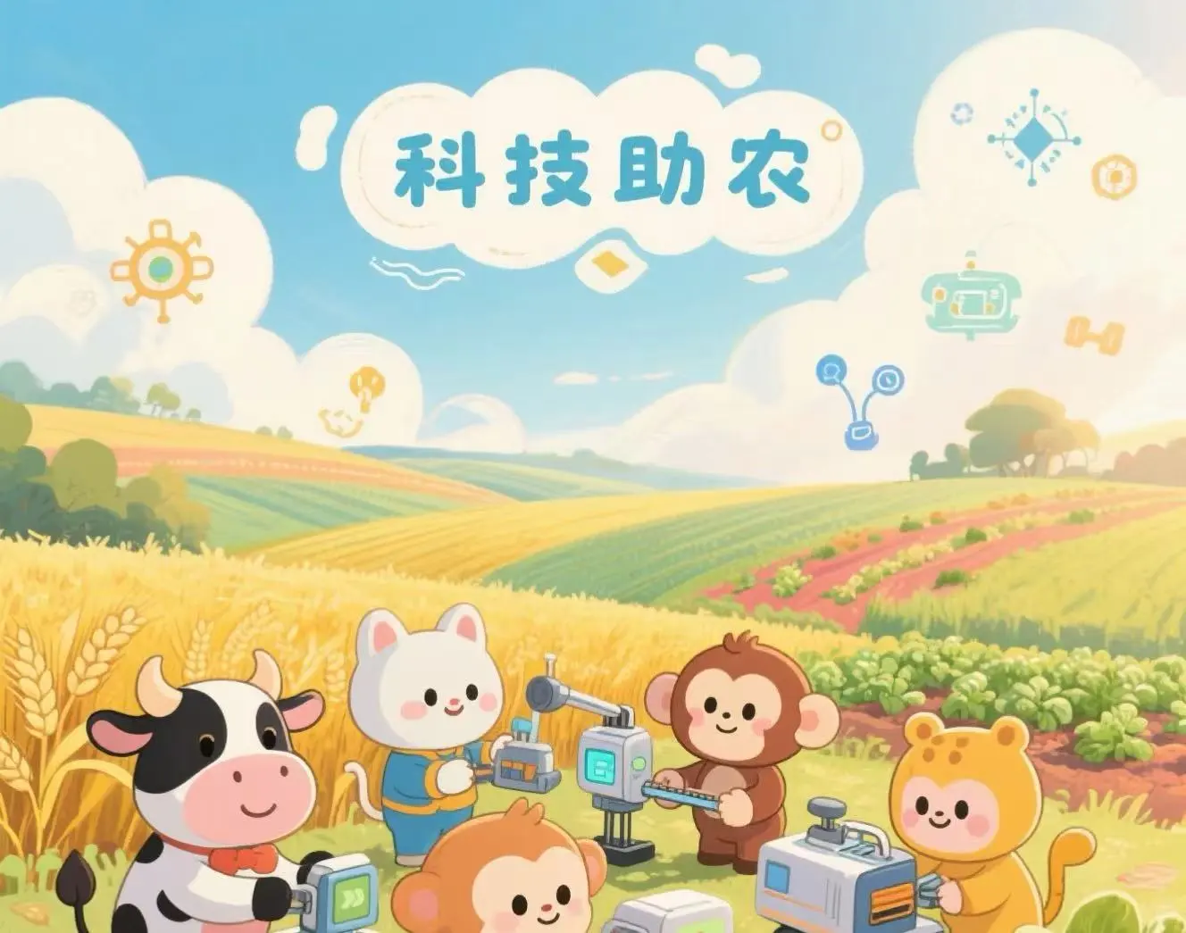 科技助农,我们这样行动✨