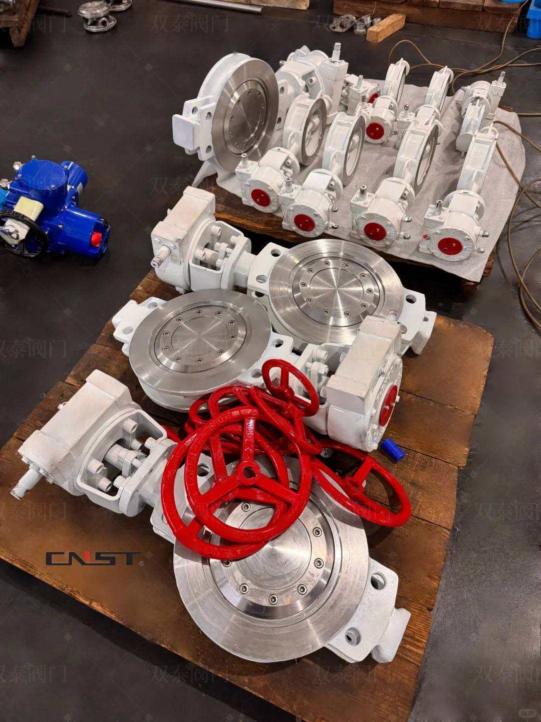 双泰蝶阀，在厂里感受一下阀门的魅力～