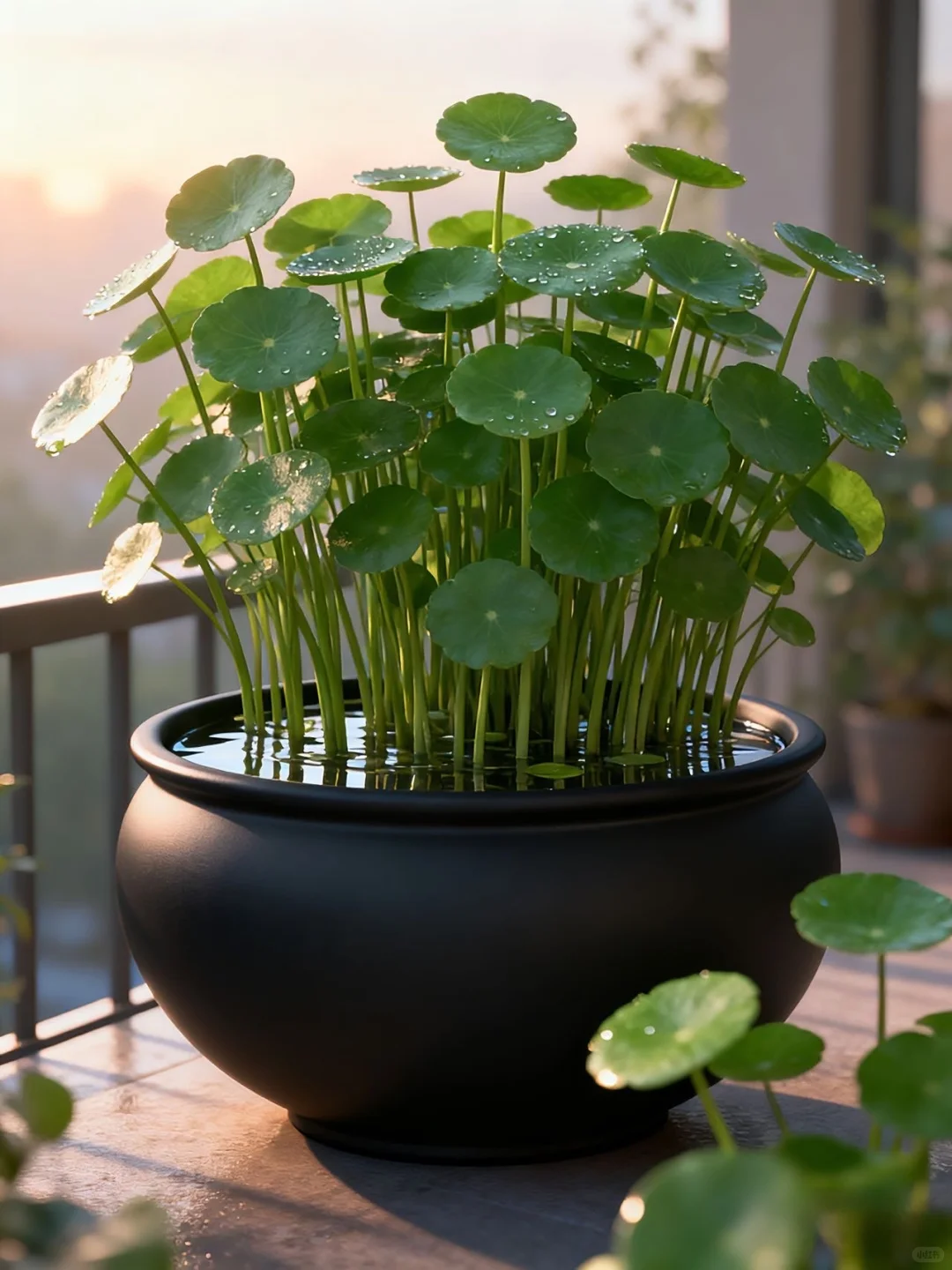 水培铜钱草,细节就5点!