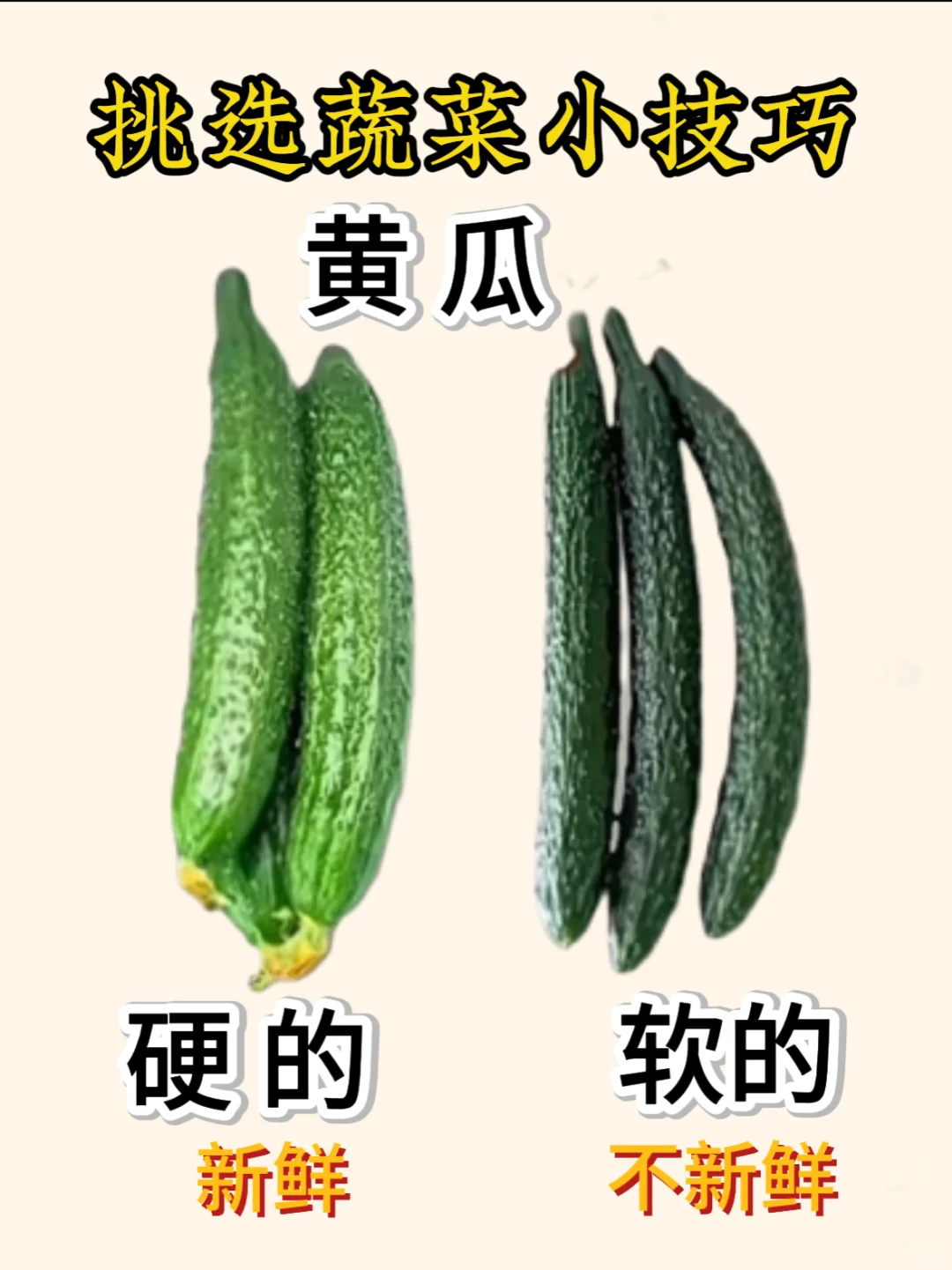 蔬菜挑选小技巧get～