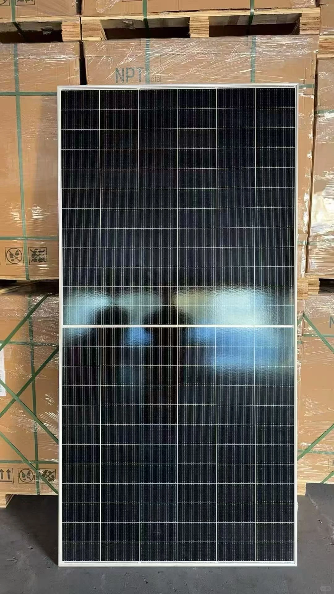 太阳能板真的很好看啊！