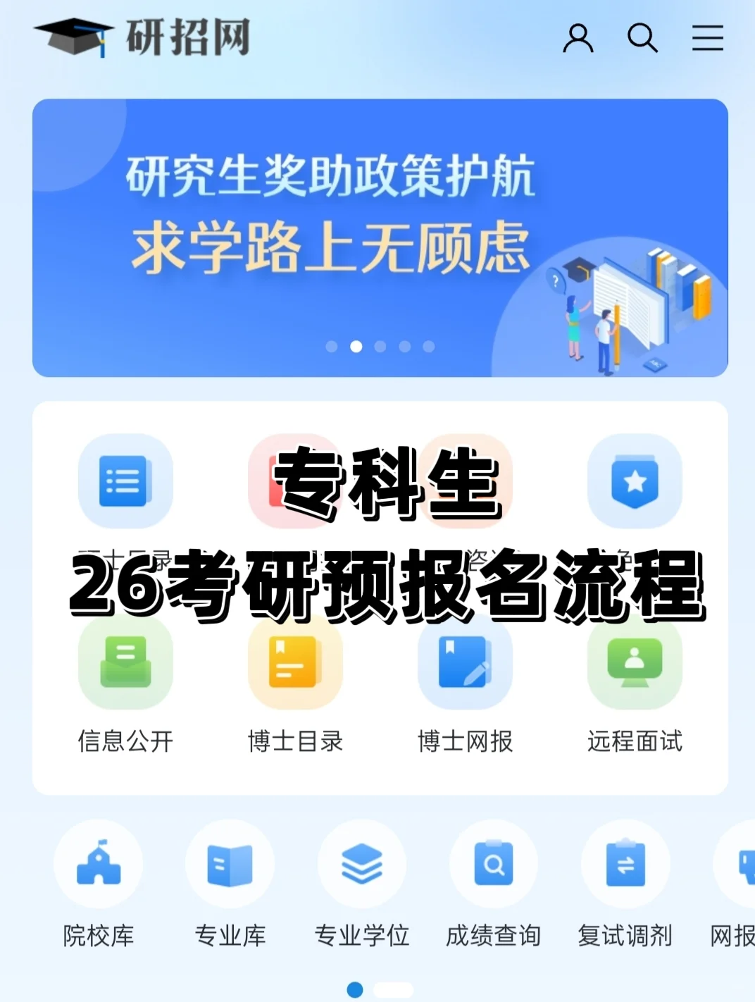 ? 26专科生考研报名全流程(保姆级)