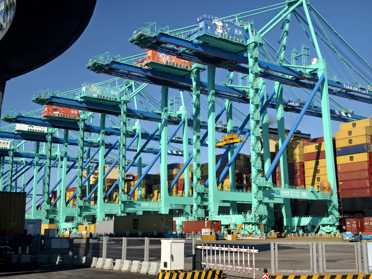 天津港全自动码头