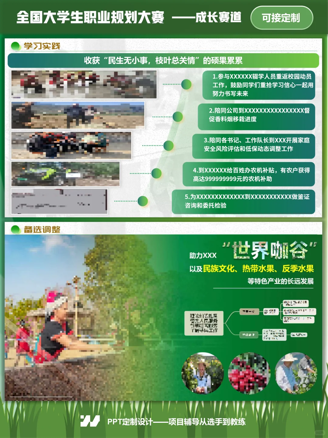 职规赛成长赛道！绿调绘乡村振兴梦