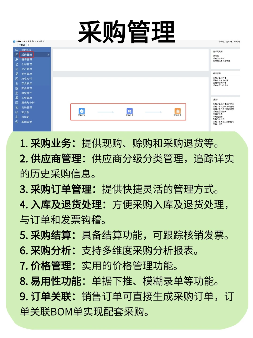 金蝶KIS云专业版，功能全解！（二）