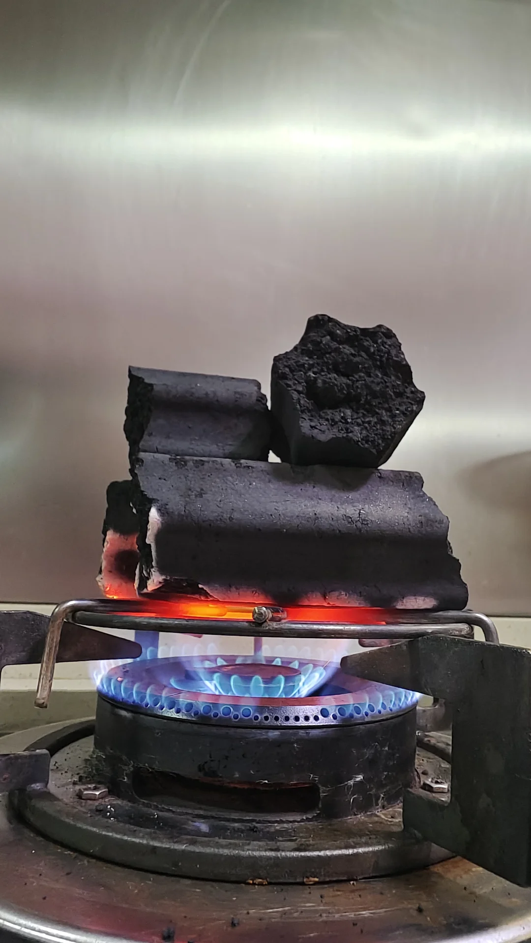 【在家无烟炭火烧烤】