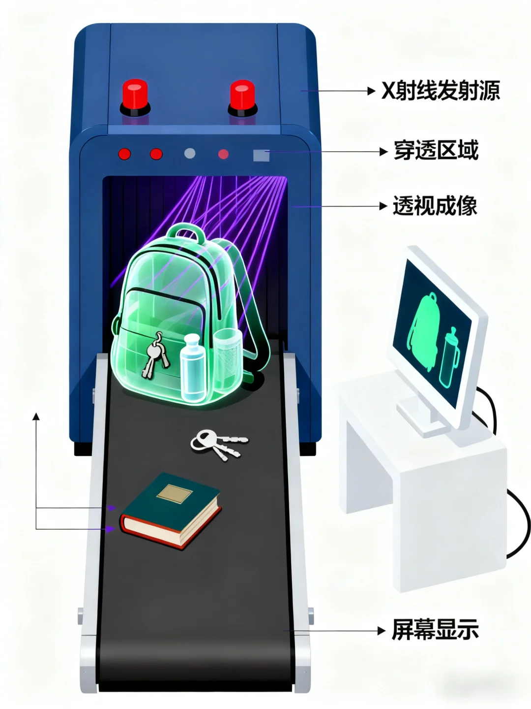 安检仪颜色密码！3 秒看懂能带不能带！