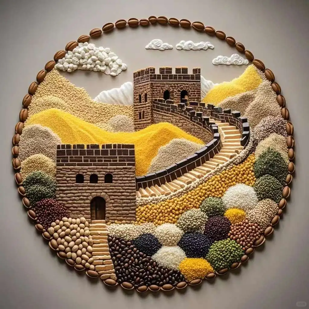 粒粒皆辛苦的粮食也可以很美丽