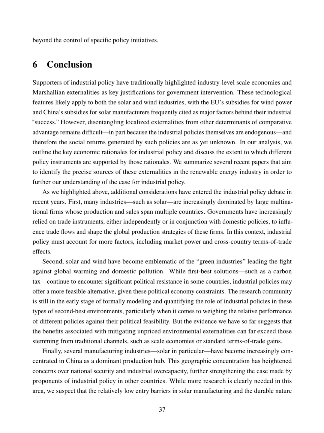 产业政策在可再生能源领域的作用