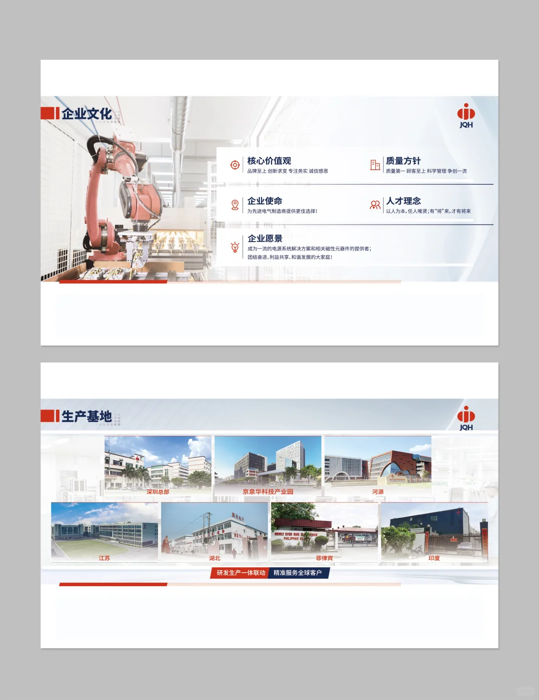 高级感企业产品画册