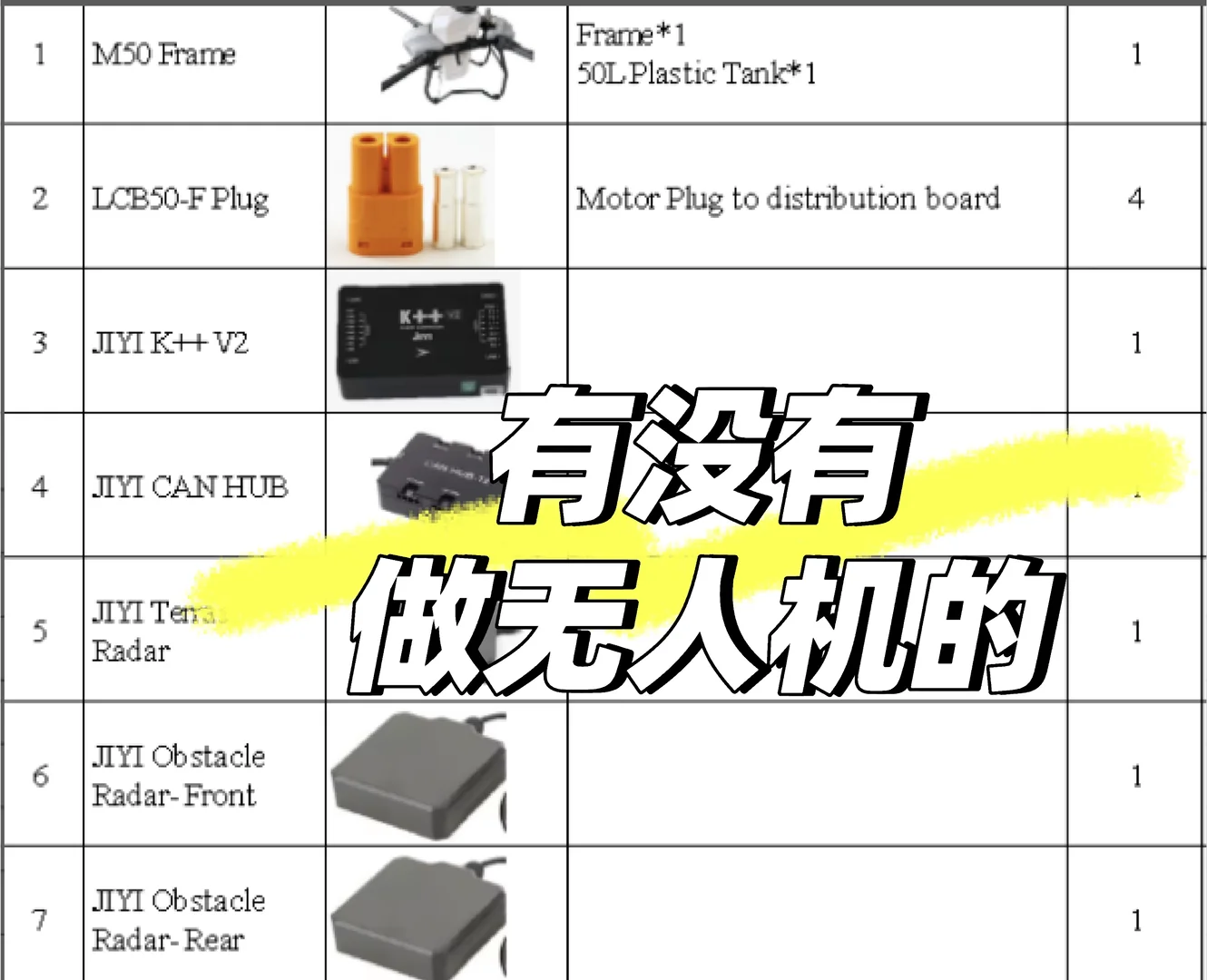 找30L 50L农业无人机‖客户需求