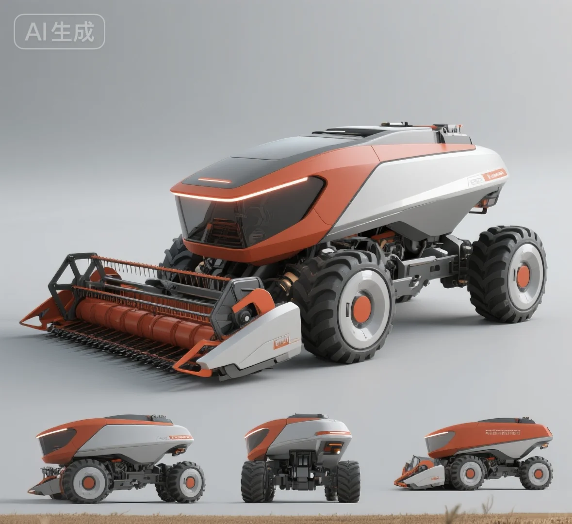 你们要的橙红色无人收割机:璇玑！它来了！