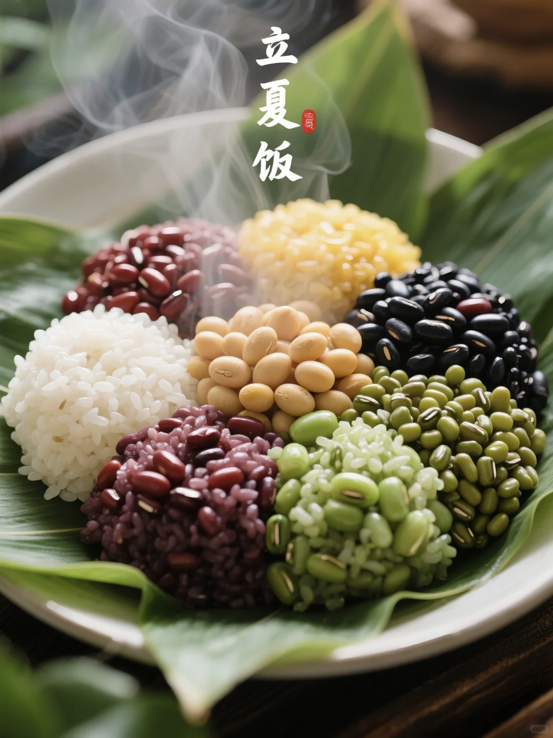 习俗：立夏饭-五色饭