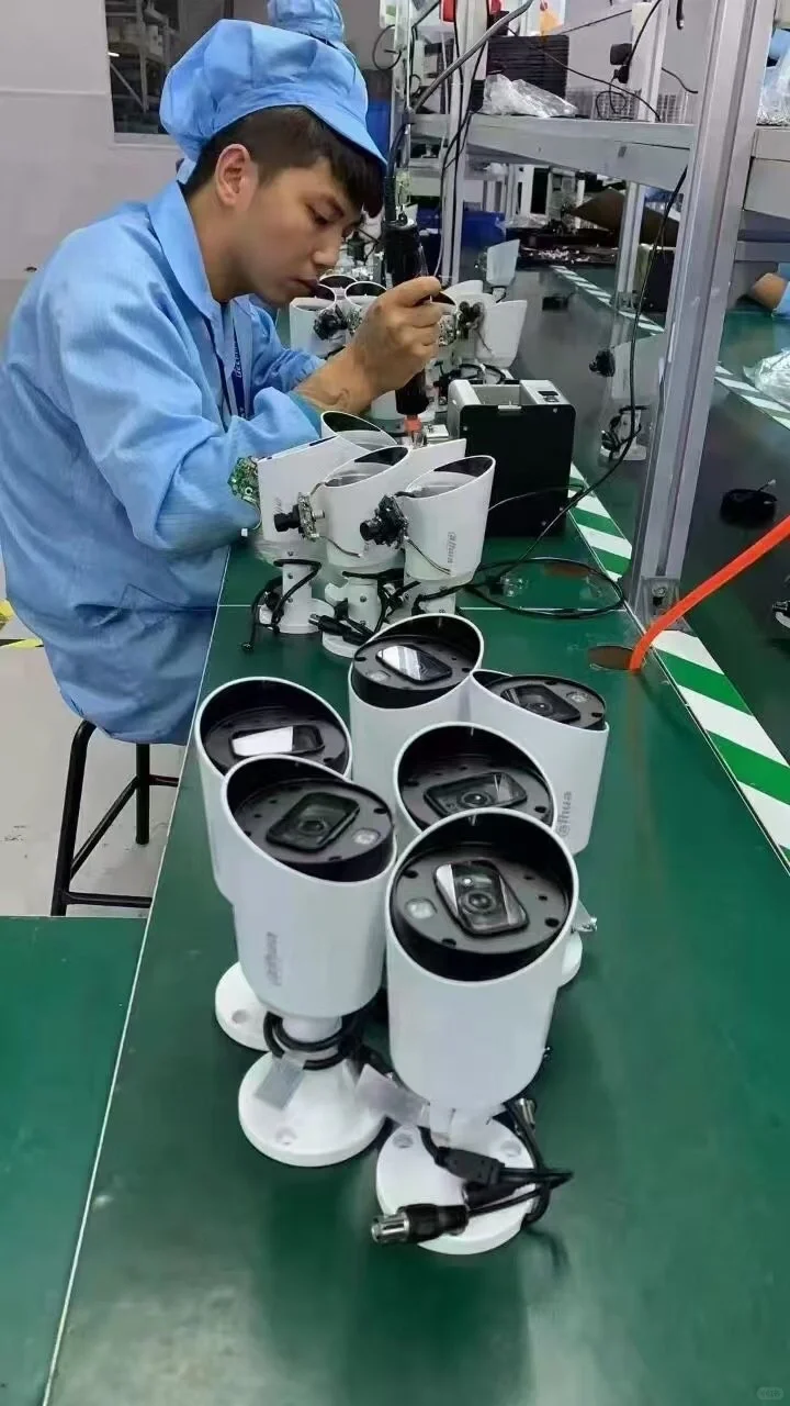 海康科技园摄像头是怎么生产出来的？
