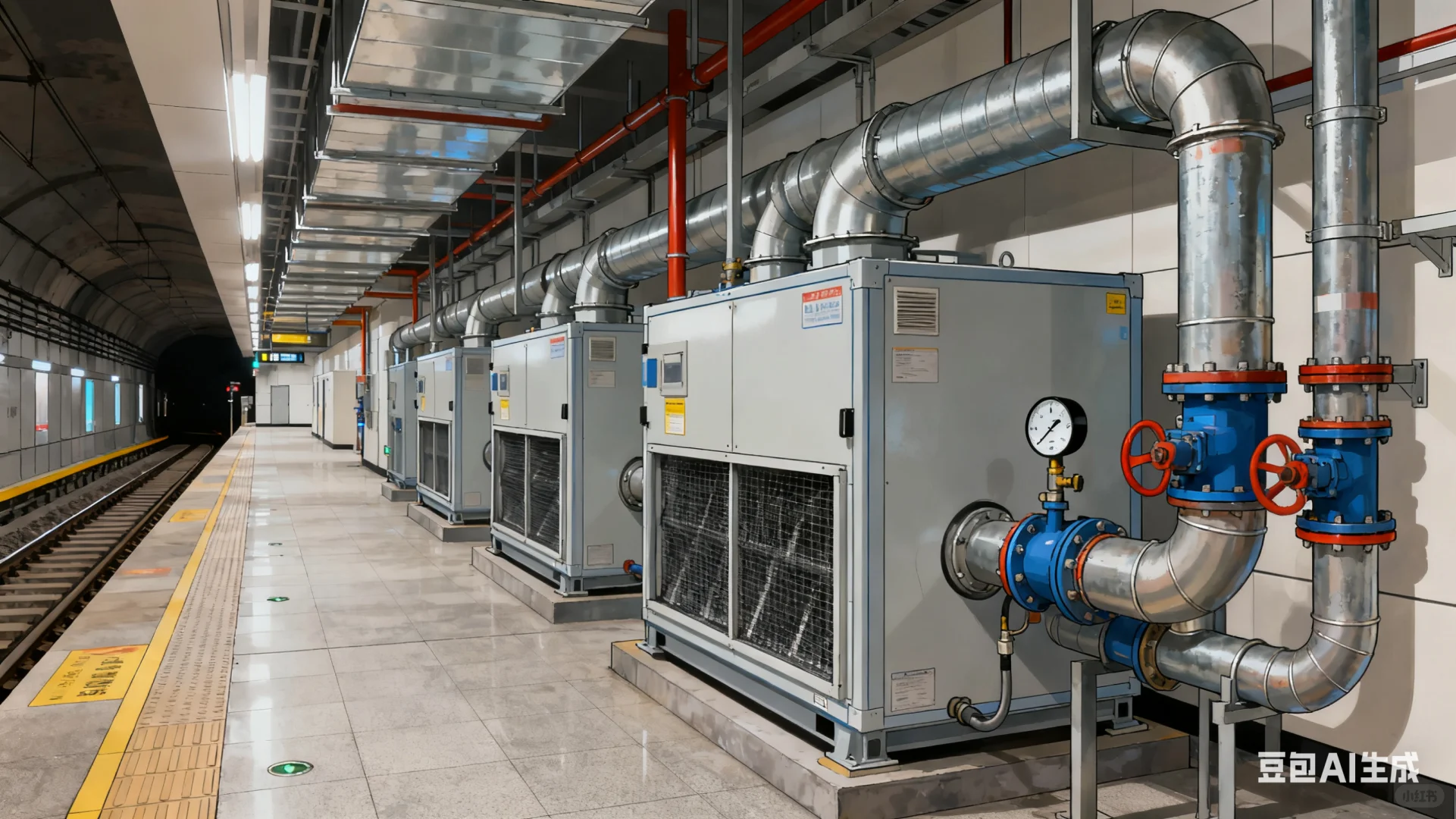 第一次知道，地铁内原来长这样。