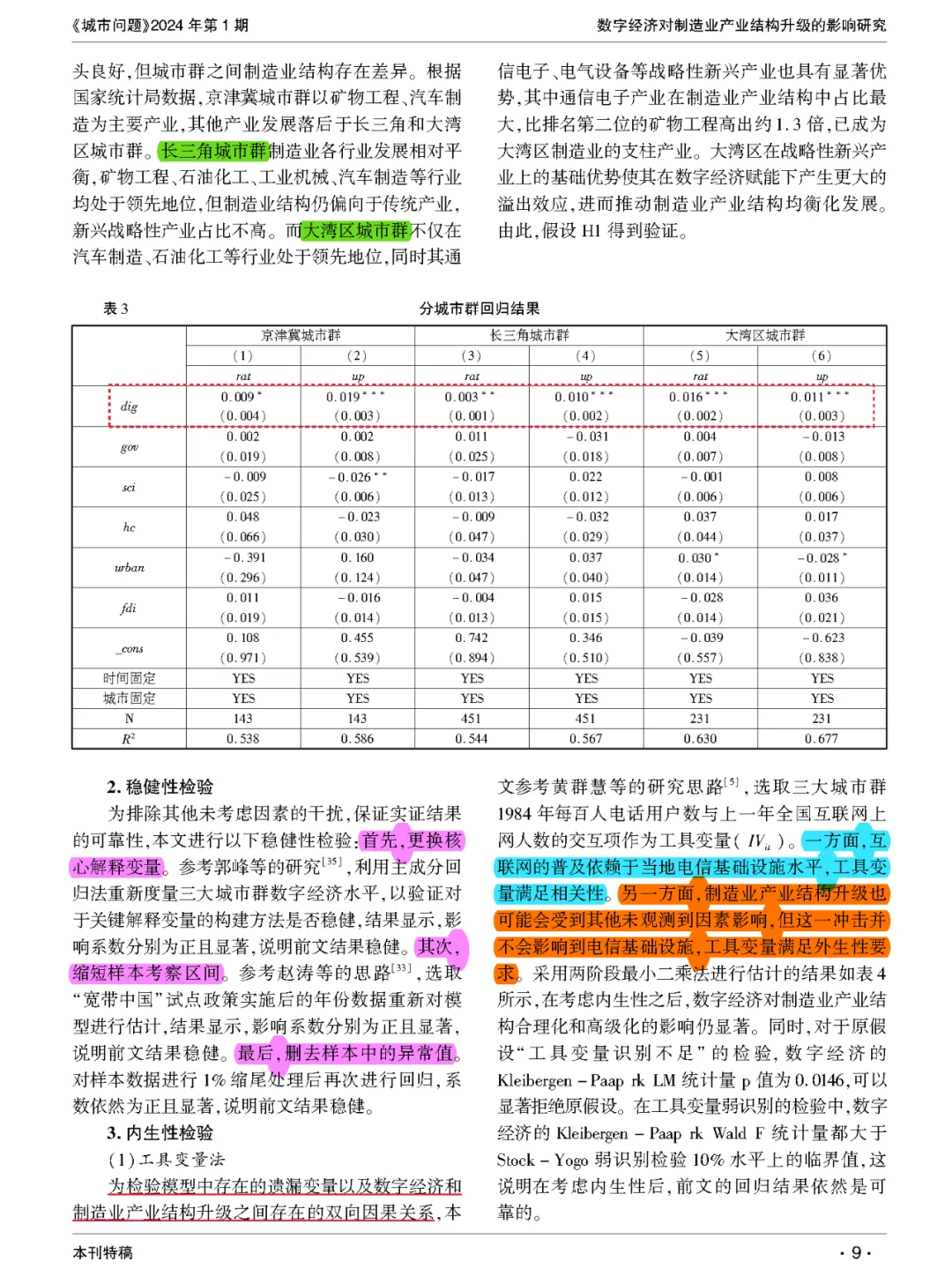 【看文献186】数字经济→制造业产业结构