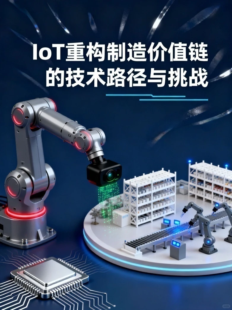 IoT重构制造价值链的技术路径与挑战