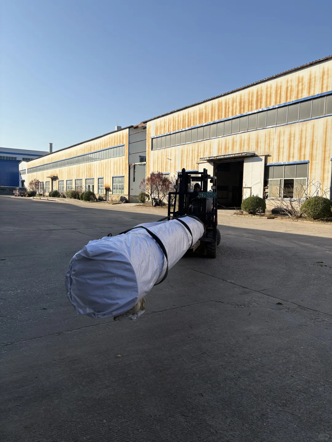 装箱发货-出口订单-专业的土工材料厂家