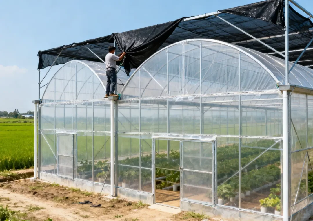 《新棚友》连栋薄膜温室大棚简介