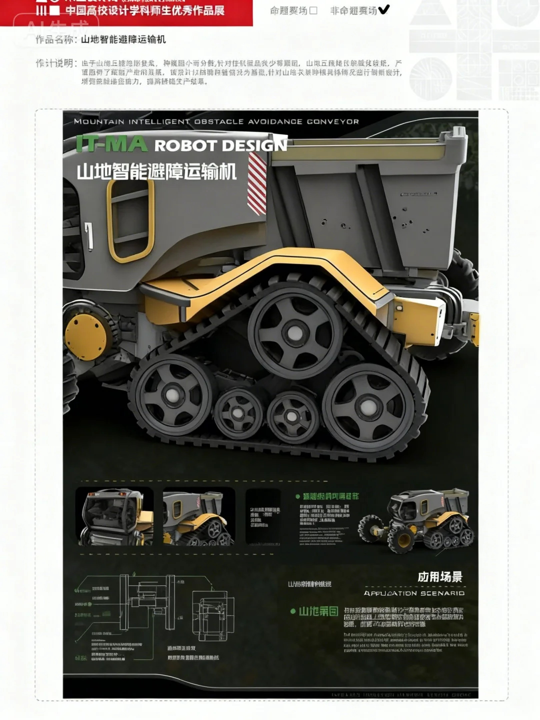 交通工具设计丨智能运输机