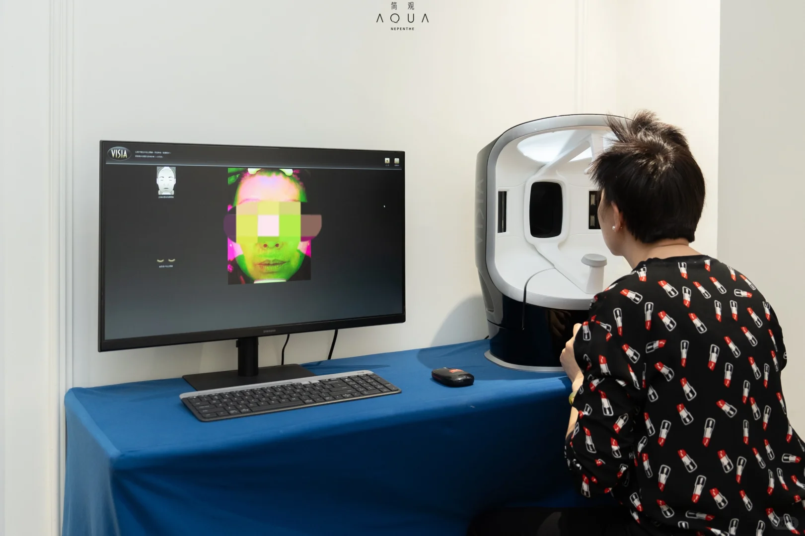 揭秘美容院必备神器皮肤检测仪