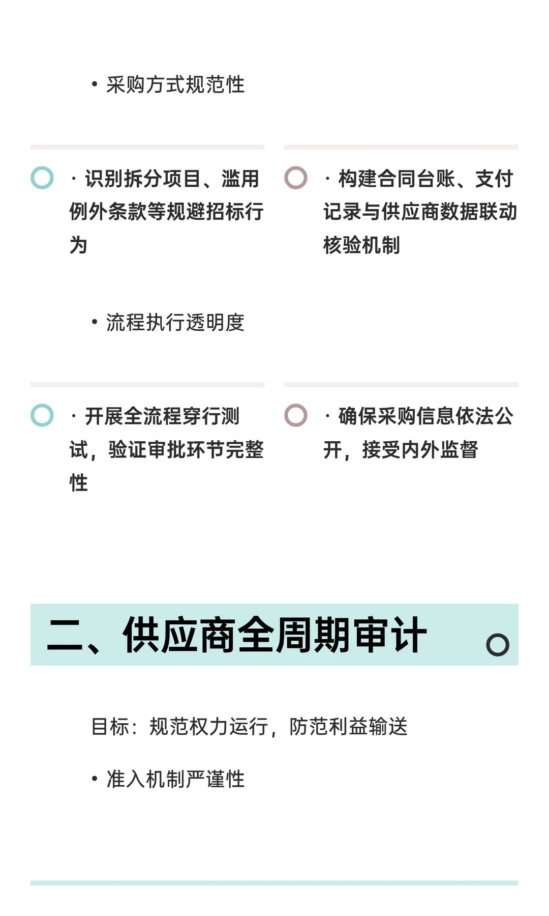 国有企业采购审计合规指南｜构建全方位风险