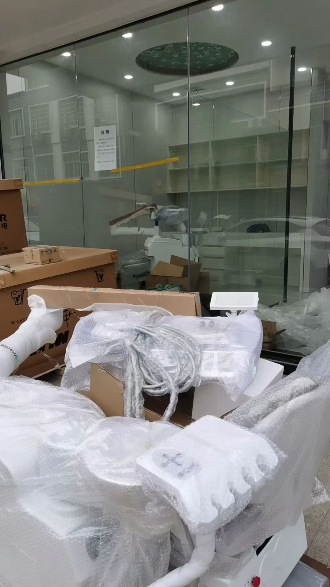 感谢客户信任，诺胜牙椅装机不断，