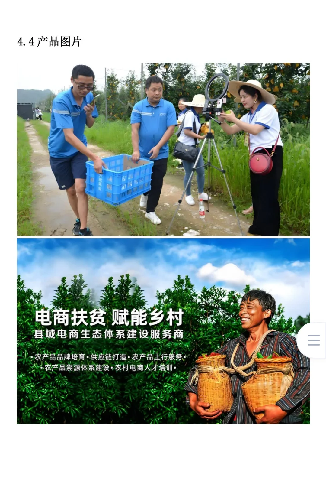 乡村振兴《农村电商扶贫项目》创业计划书