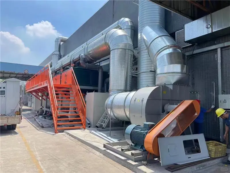 2025催化燃烧废气治理环保设备...