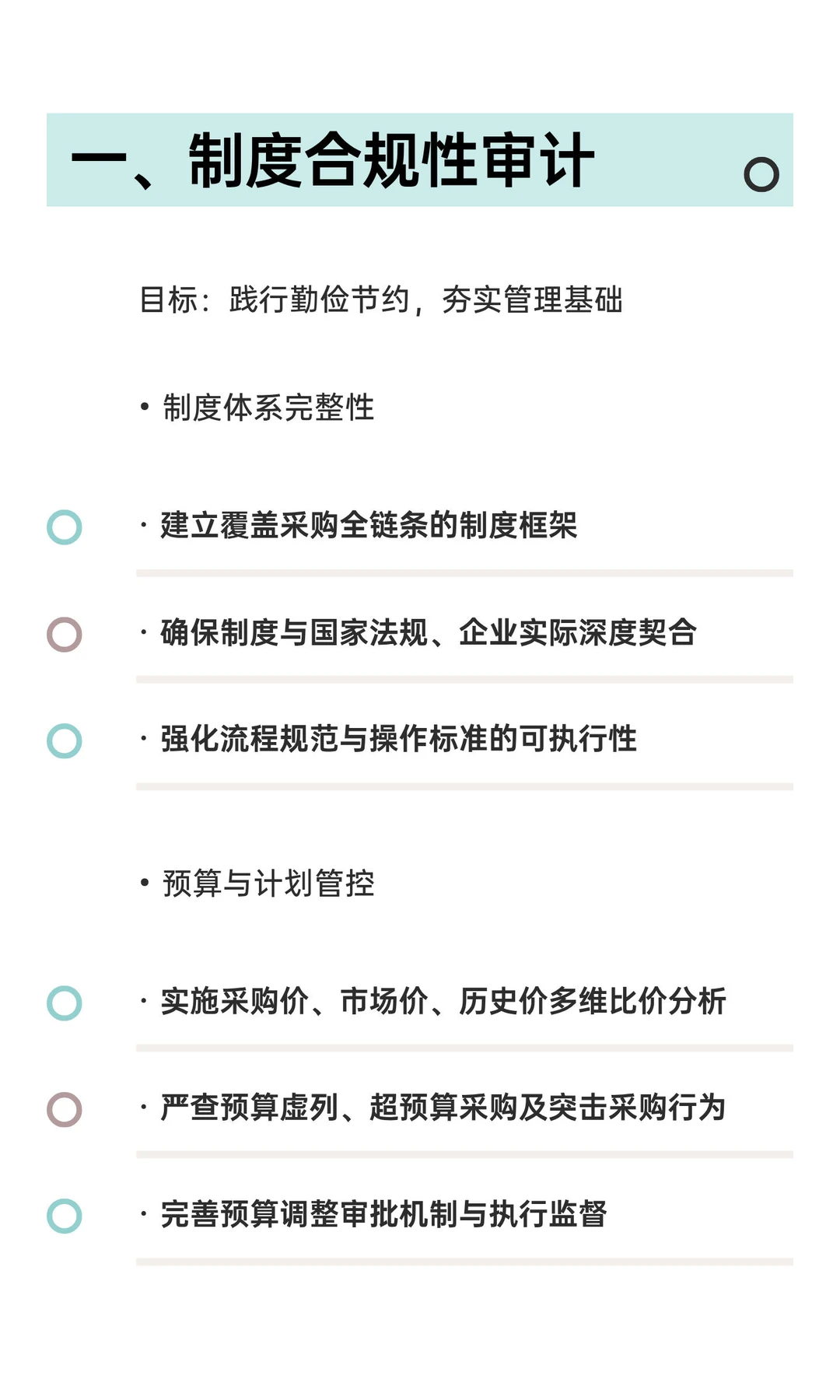 国有企业采购审计合规指南｜构建全方位风险