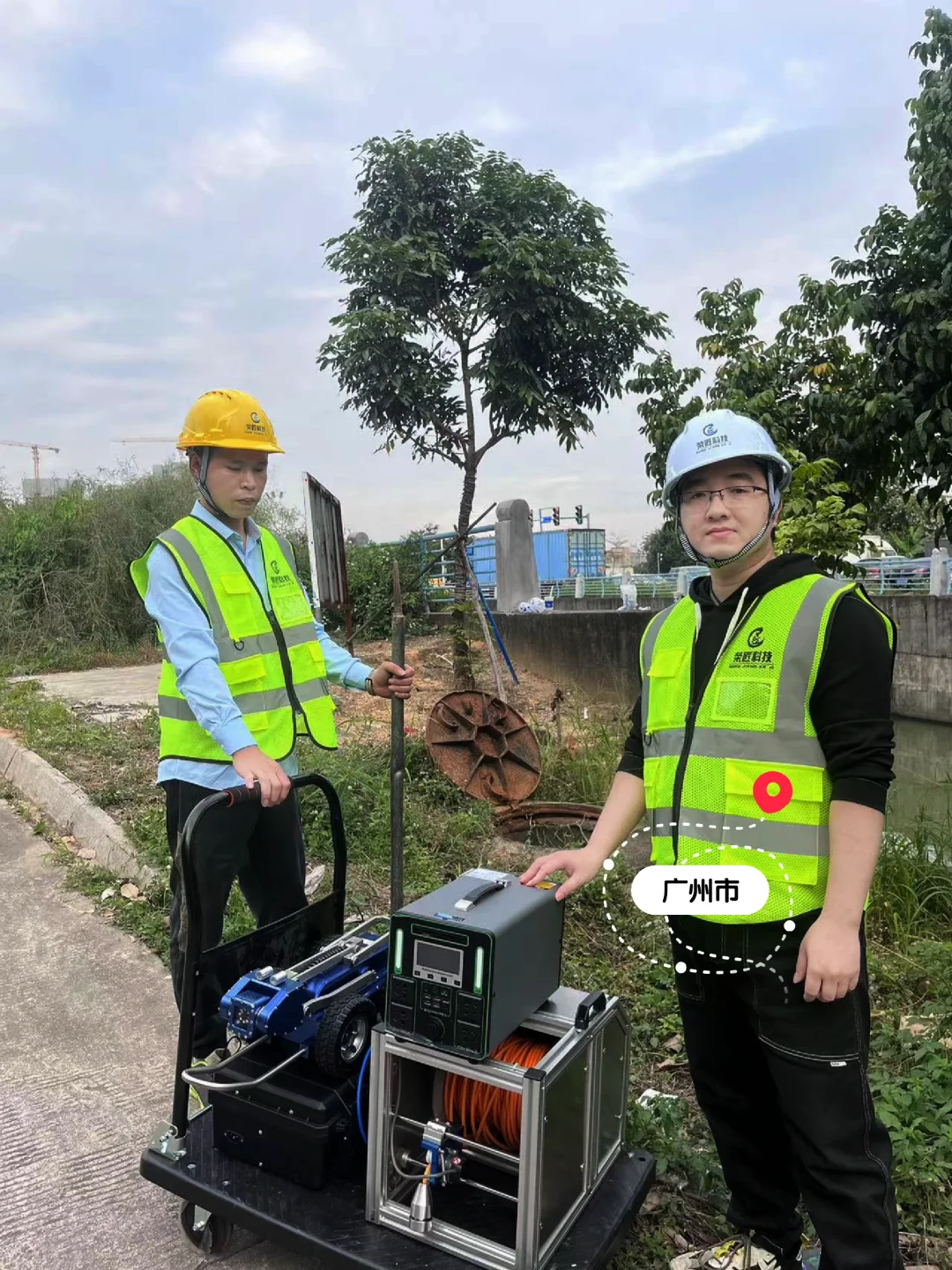 用管道检测机器人检测地下管道