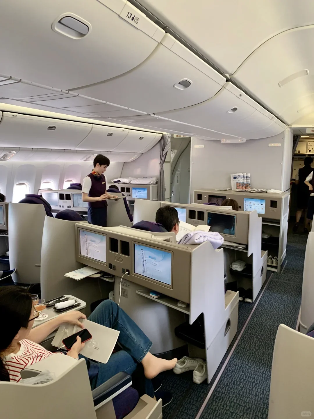 ?国航的不同商务舱之间差距确实大啊！