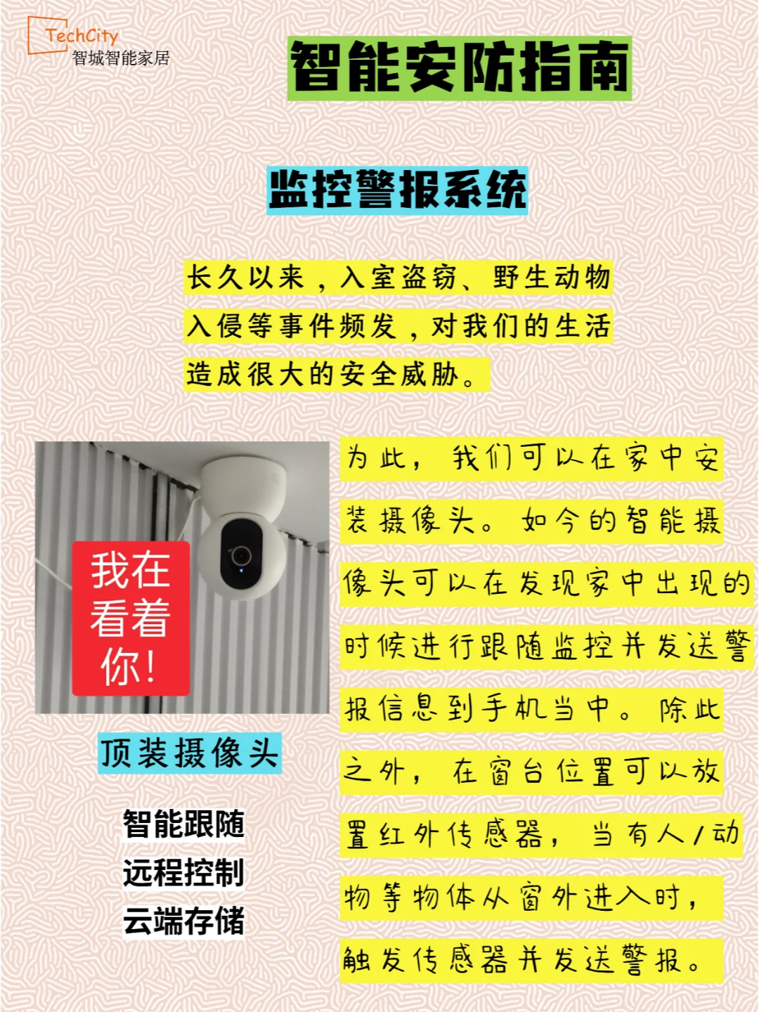 安防怎么办？智能更有满满安全感！