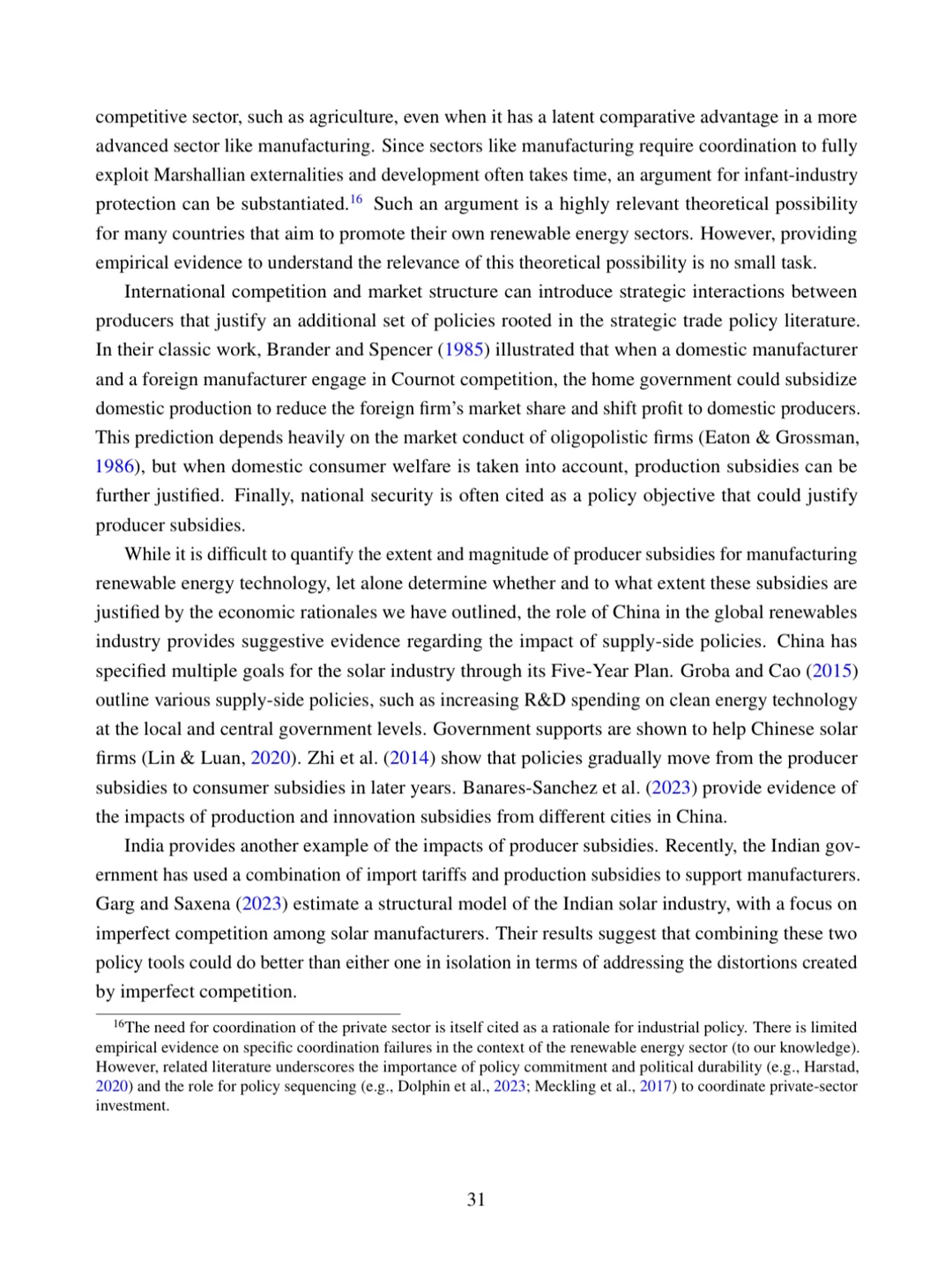 产业政策在可再生能源领域的作用