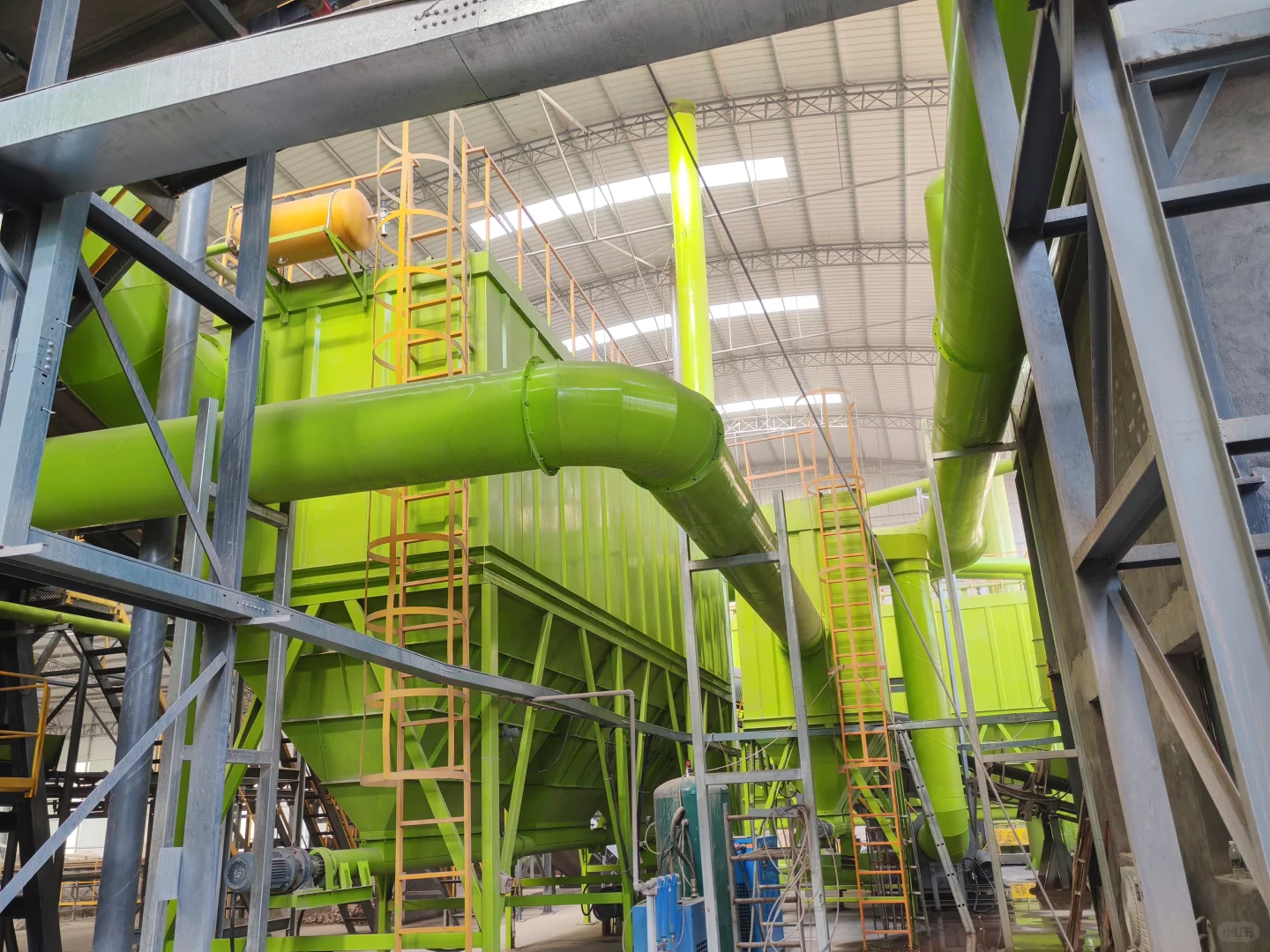 郑州朴华科技专利除尘设备成功投运