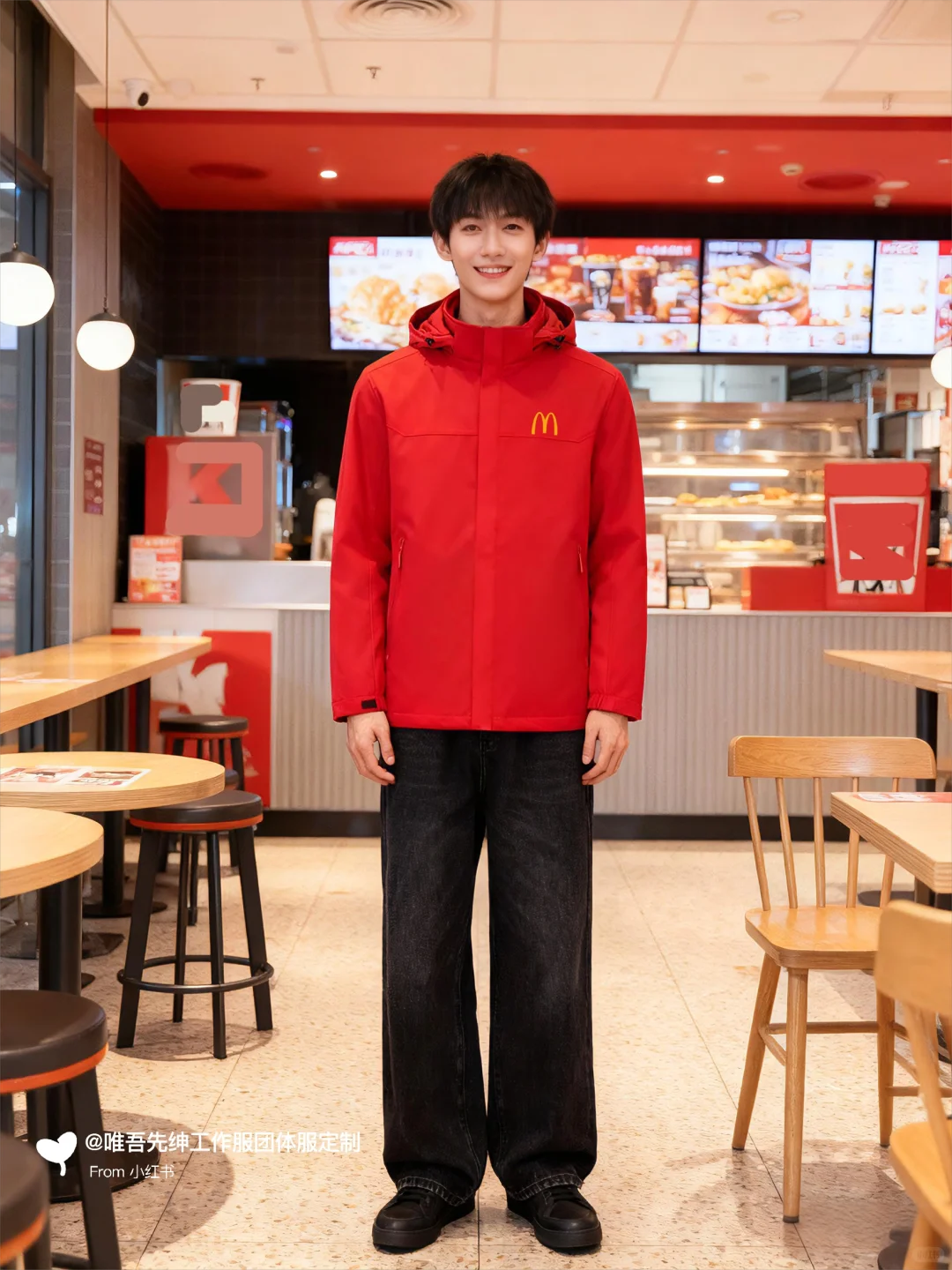 麦当劳秋冬餐饮工作服：温暖与格调双重奔赴