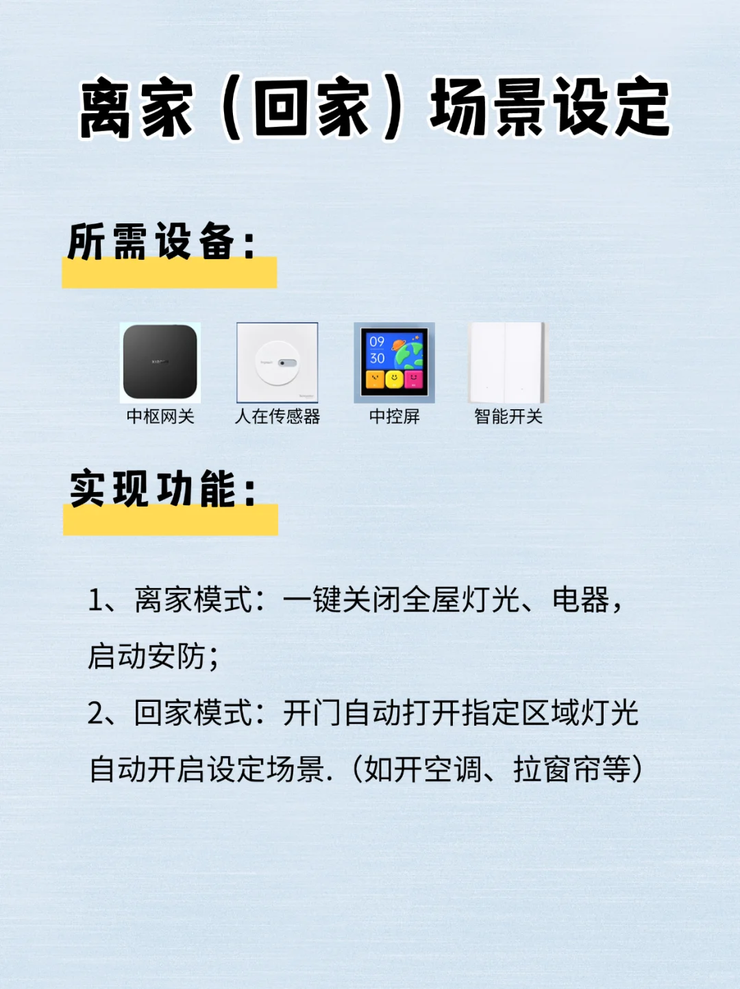 全屋智能必看！4大场景让你的家聪明10倍