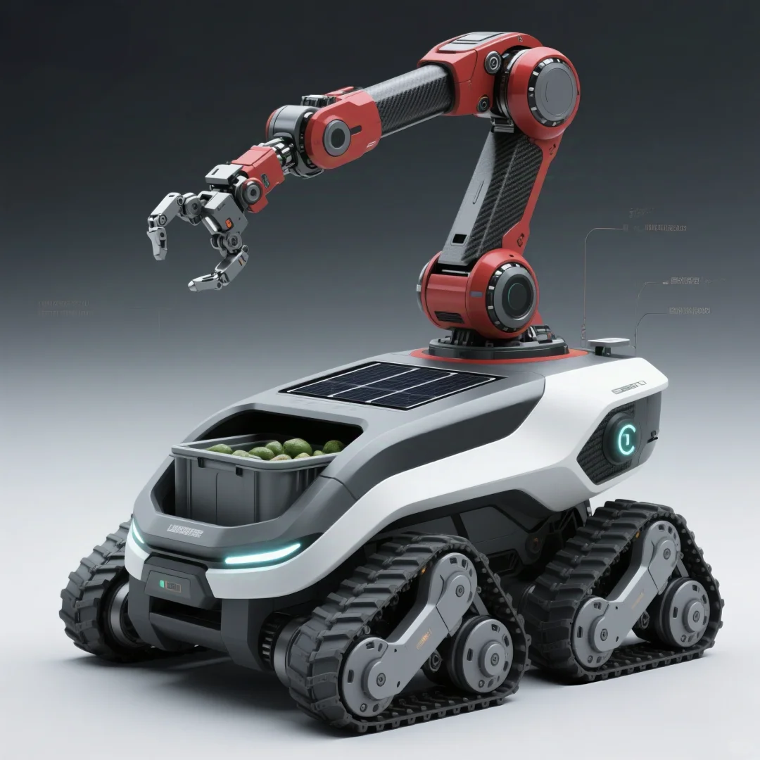 你们要的无人采摘机器人，它来了：穹锋！