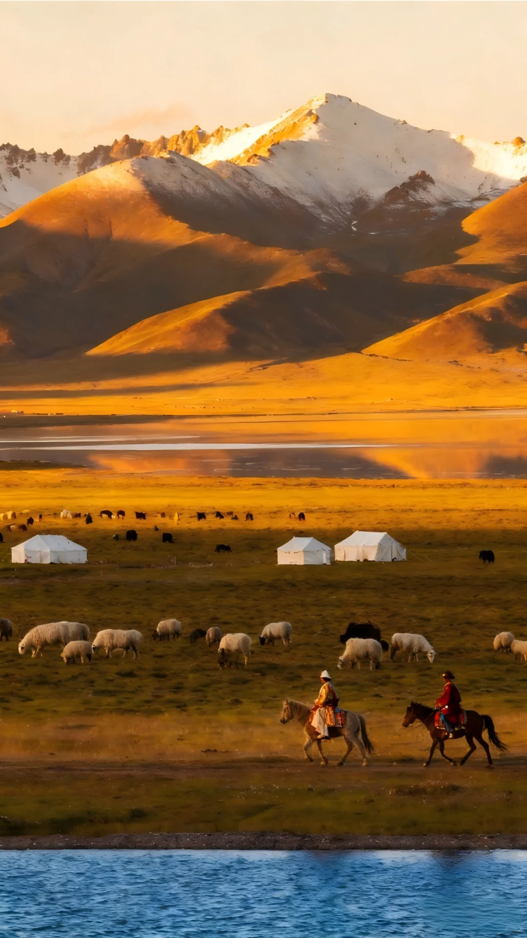 在手机里养一只青藏高原的藏系羊是啥体验？