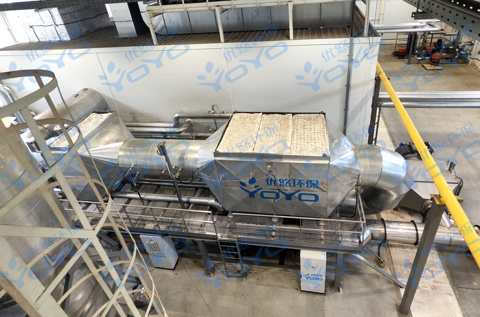 燃气发电机组智能SCR精准喷氨脱硝+DOC