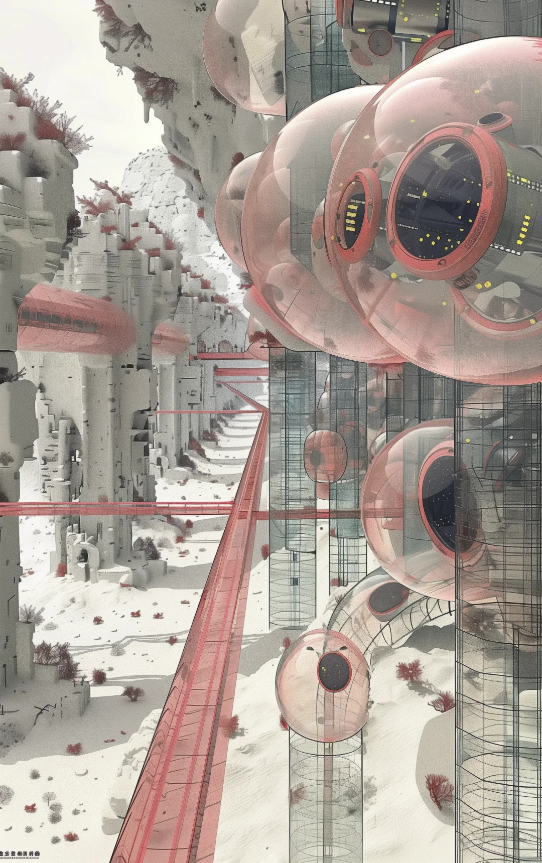 建筑_二七四_运输管道与粉｜Architecture