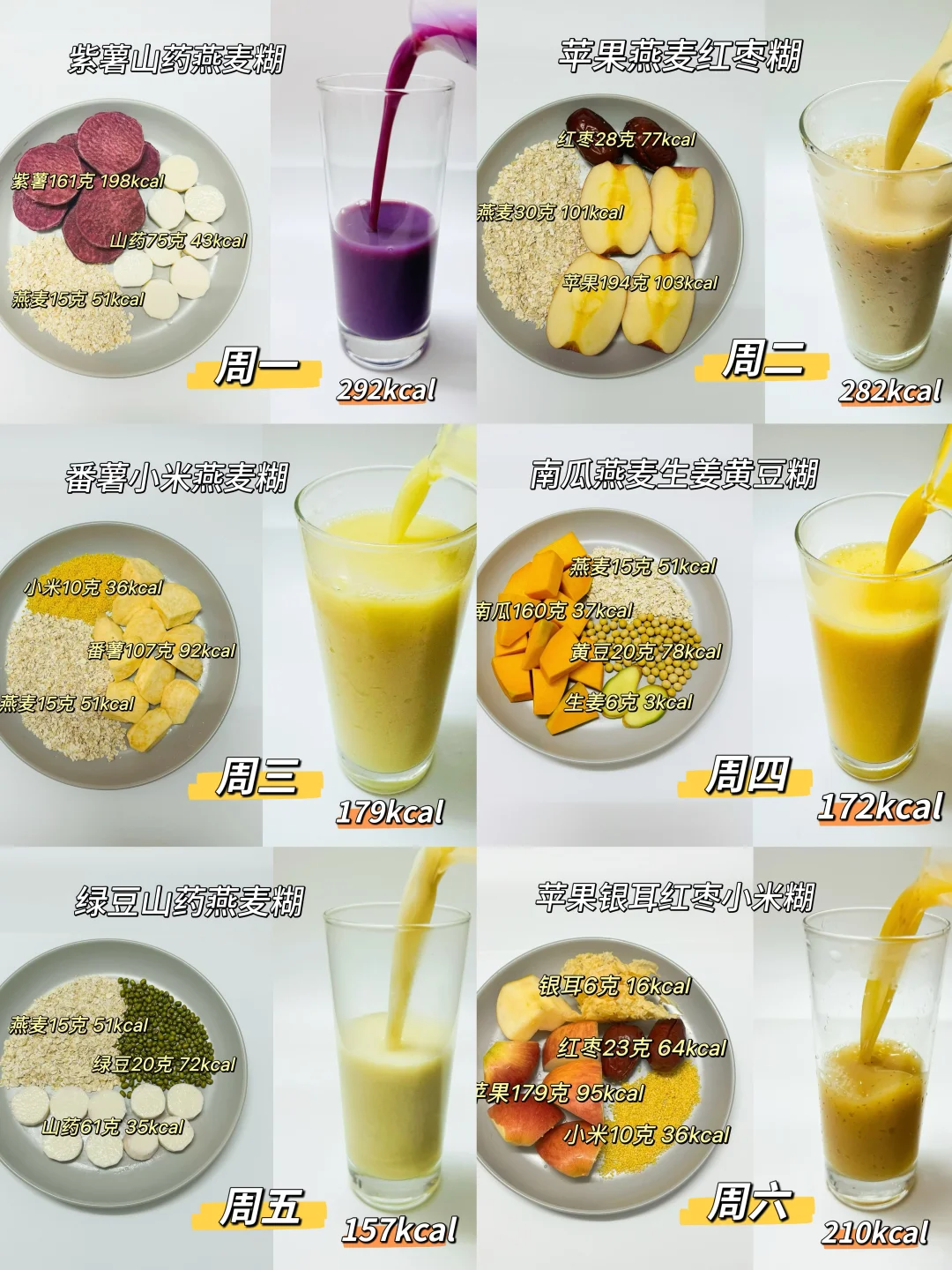 plog｜一周养生减脂米糊???