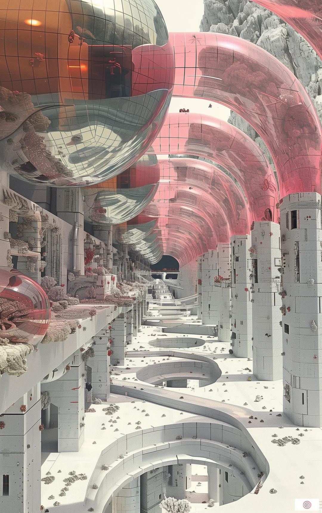 建筑_二七四_运输管道与粉｜Architecture