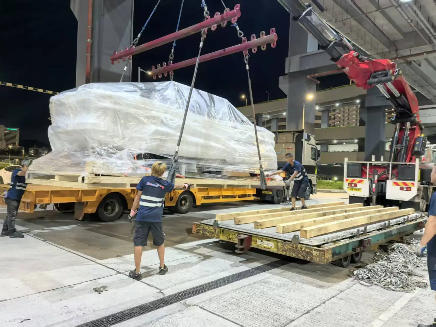 大型设备的运输真的帅