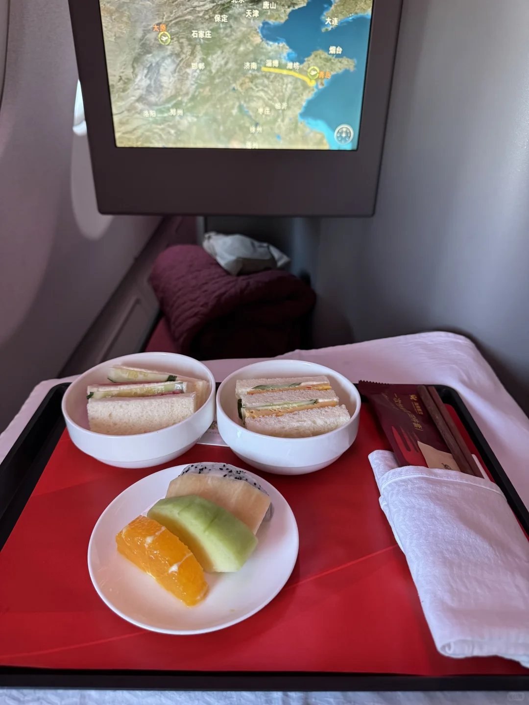 ?捡漏海航宽体公务｜A333青岛胶东-太原武宿