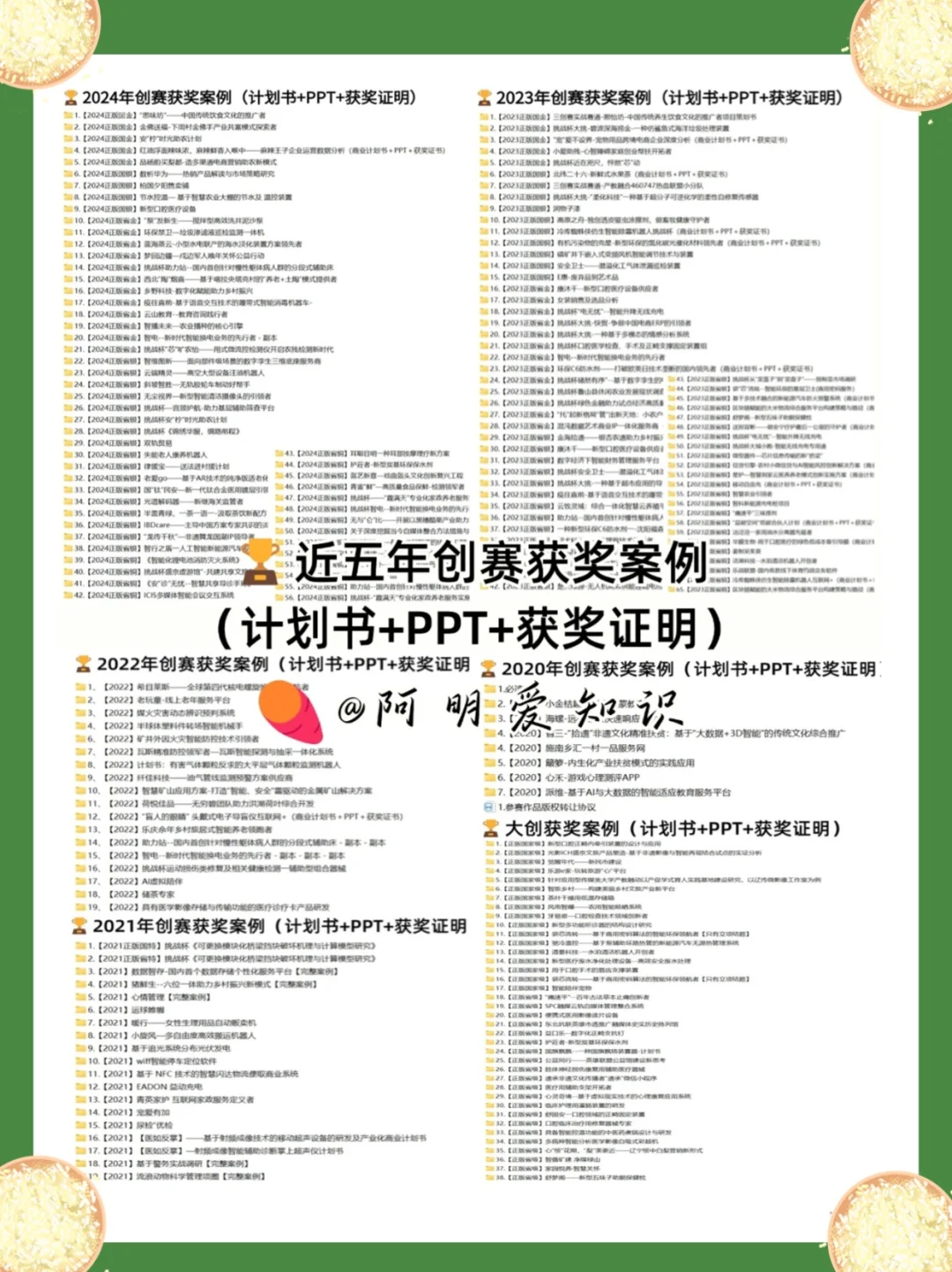 感谢?三创赛三农+乡村振兴思路老师给啦❗️