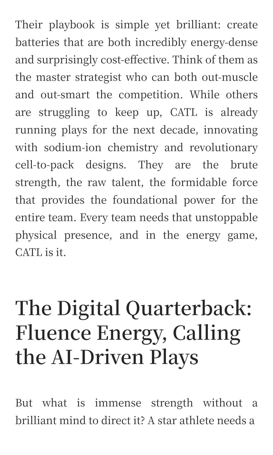 The Ultimate Power Play?